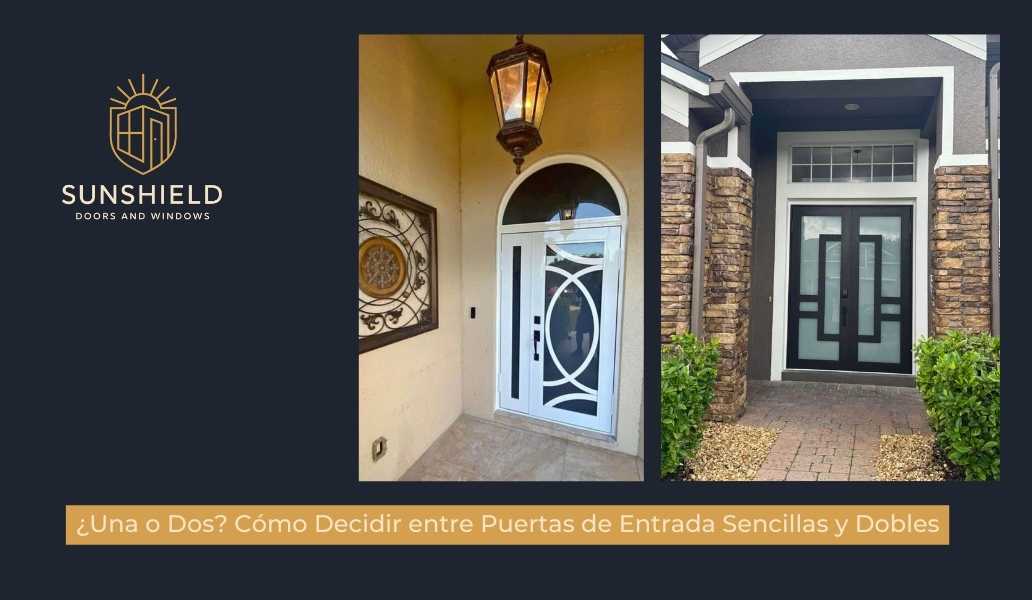 ¿Una o Dos? Cómo Decidir entre Puertas de Entrada Sencillas y Dobles